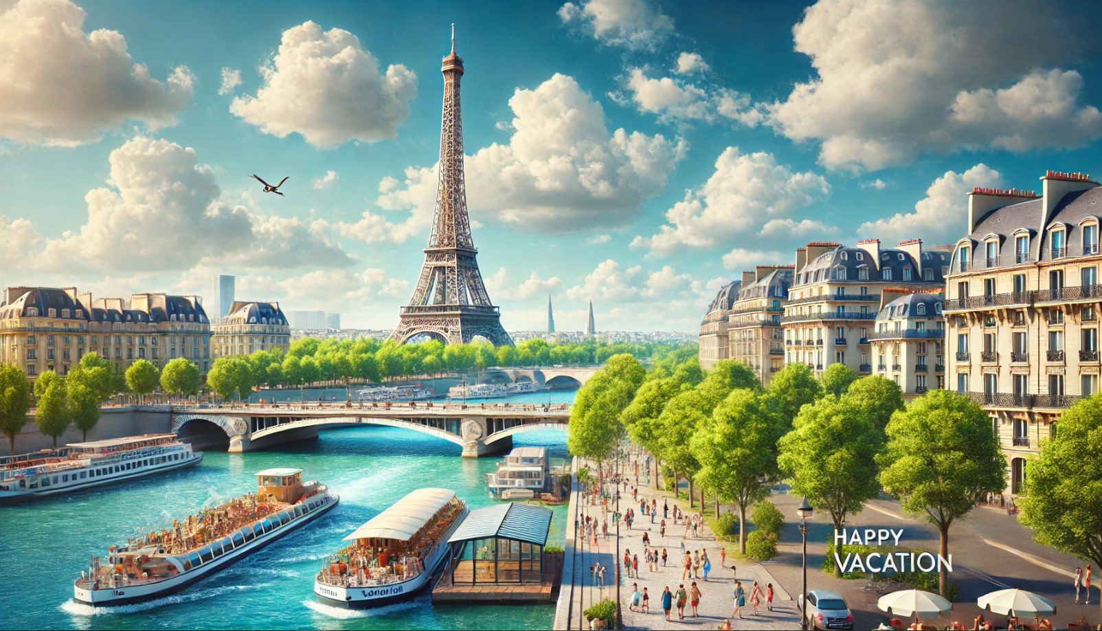 প্যারিসে রোমাঞ্চকর ছুটি: Happy Vacation-এর সাথে অনলাইনে টিকিট বুকিং করে স্বপ্নের ভ্রমণ