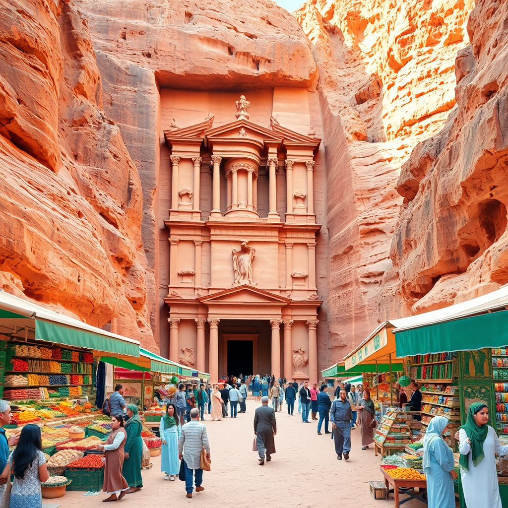 পেট্রা, জর্ডান: এক অতীতের অনন্য শহর ঘুরে আসুন Happy Vacation-এর সাথে