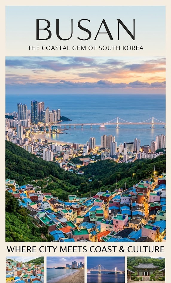🌊 Busan – সমুদ্রের শহরে এক স্বপ্নময় যাত্রা 🌆 Busan Nights & Beach Vibes 🏖️ Explore Busan – যেখানে শহর আর সমুদ্র একসাথে