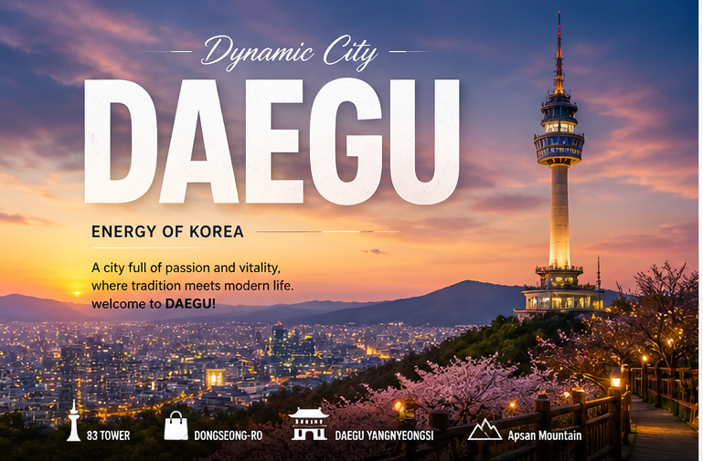 🌆 Daegu ভ্রমণ: পাহাড়, সংস্কৃতি আর শান্ত শহরের অনুভূতি 🇰🇷t