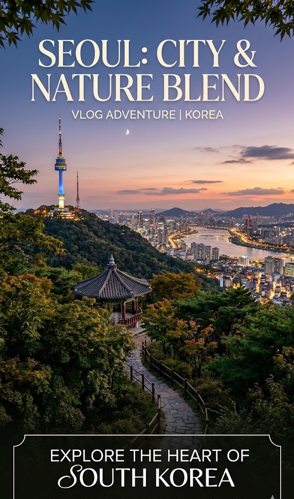 🌆 Seoul – যেখানে আধুনিকতা আর ঐতিহ্যের নিখুঁত মিলন ✨ Seoul: রাত জাগা শহরের ঝলমলে গল্প