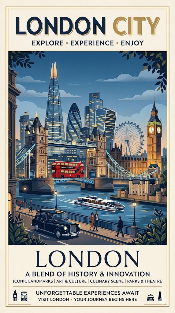 London ভ্রমণ — ইতিহাস, আধুনিকতা আর স্বপ্নের শহর একসাথে! ✨